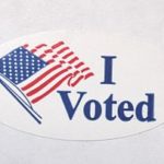 image of an "I voted" sticker